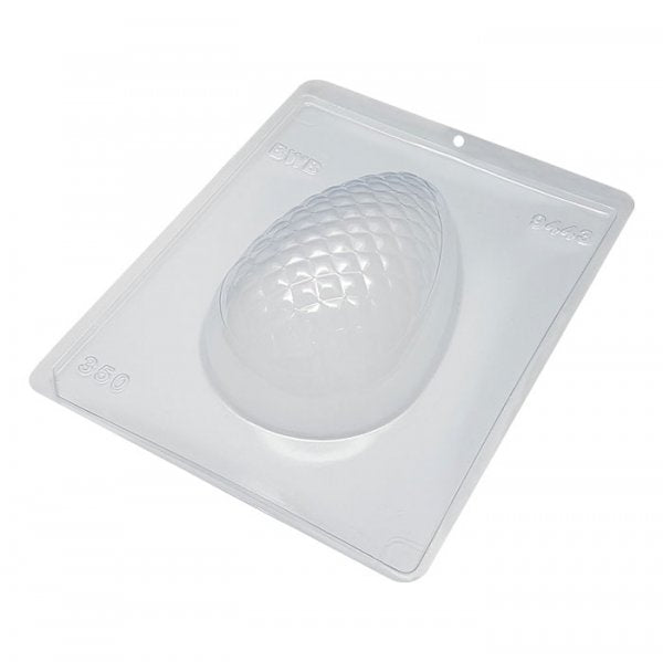Forma Ovo Texturizado Matelassê 350G, 3 Partes - 9443 Bwb