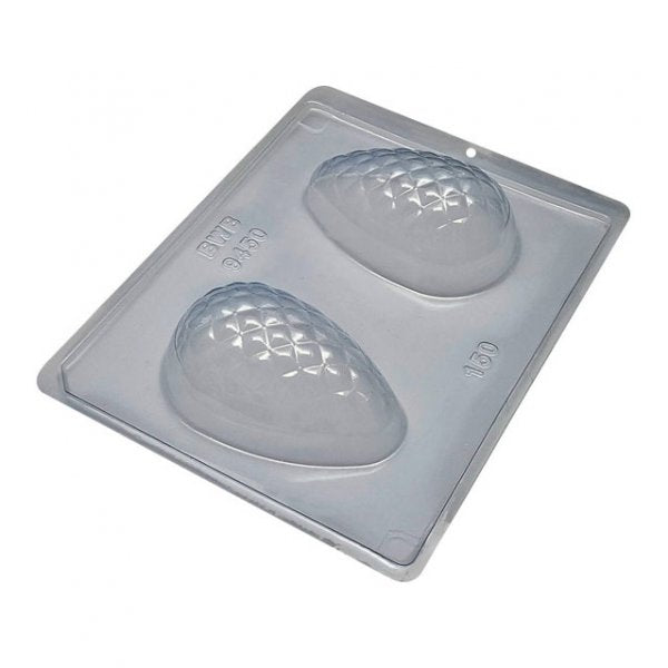 Forma Ovo Texturizado Matelassê 150G, 3 Partes - 9450 Bwb