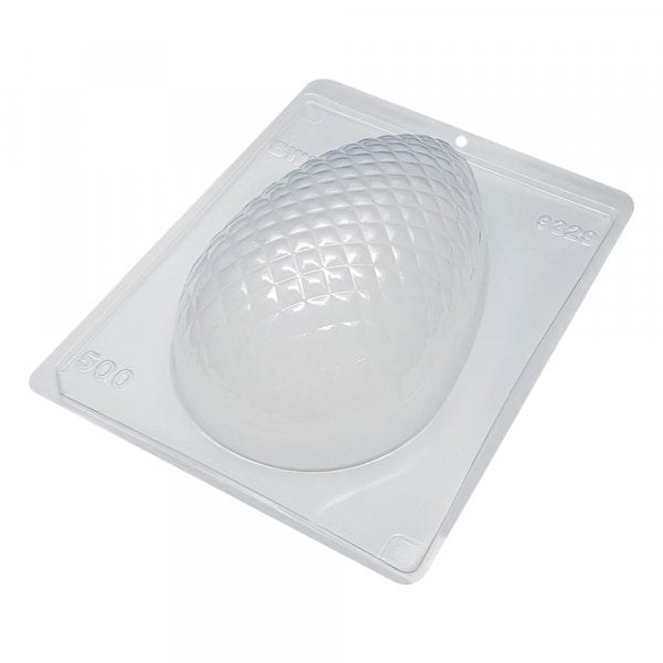 Forma Ovo Texturizado Matelassê 500G, 3 Partes - 9329 Bwb