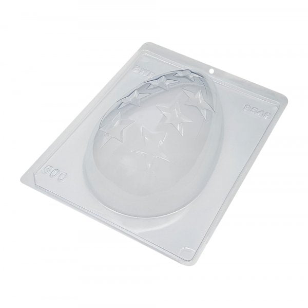 Forma Ovo Vazado Estrelas 500G, 3 Partes - 9549 Bwb