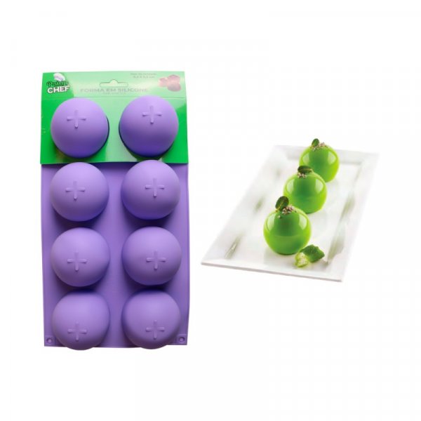 Forma De Silicone - Trufa Grande Gmetc2 - Prime Chef