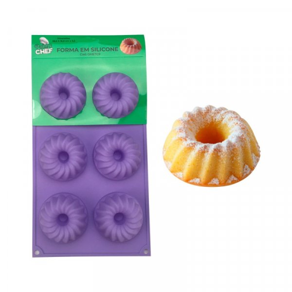 Forma De Silicone Suíça Média -  Gmetc9 - Prime Chef