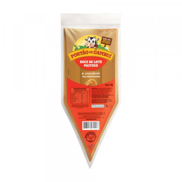Doce De Leite Bisnaga Pastoso Profissional 1Kg - Portao De Cambui