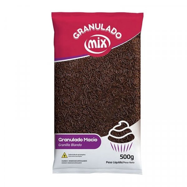Granulado Macio Sabor Chocolate 500G - Mix