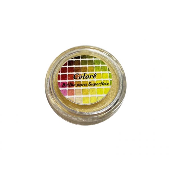 Brilho Para Superfície Amarelo 1P - Colorê