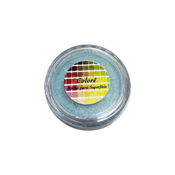 Brilho Para Superfície Azul Tiffany 13P - Colorê