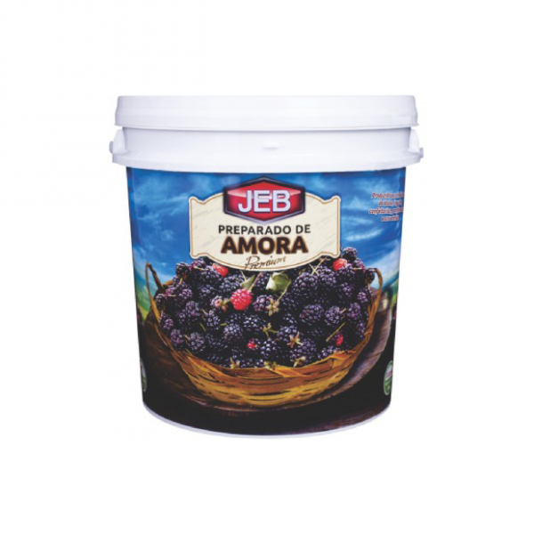 Polpa De Fruta - Preparado De Amora Premium 4,1Kg - Jeb