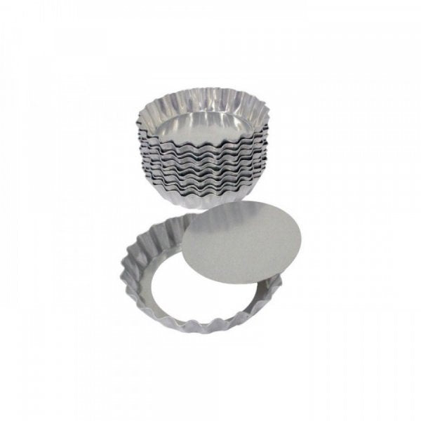 Forma Maça Crespa Fundo Falso ( 4,0x2,0x5,5cm ) 12 Uni - Metasa