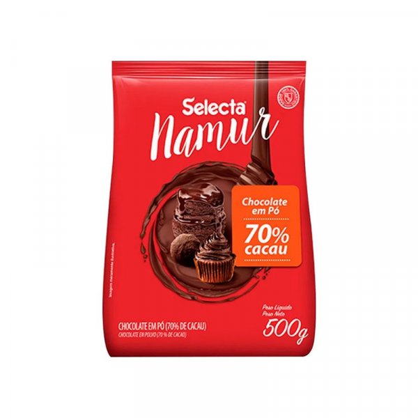 Chocolate Em Pó 70% Cacau Namur - 500g - Selecta