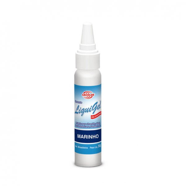 Corante Liquigel Azul Marinho 30G - Arcolor