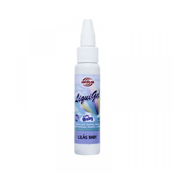 Corante Liquigel Lilás Baby 30G - Arcolor