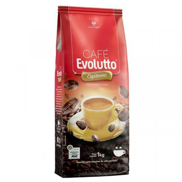 Café Evolutto Espresso em Grãos 1Kg - Cafés Cooxupé