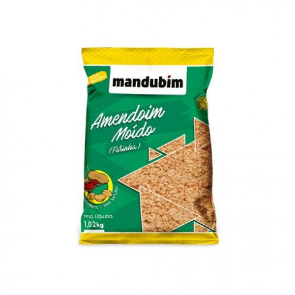 Farinha De Amendoim Torrado 1,02Kg - Mandubim