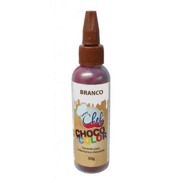 Corante Para Chocolate Choco Color Branco 50G - Iceberg Chef