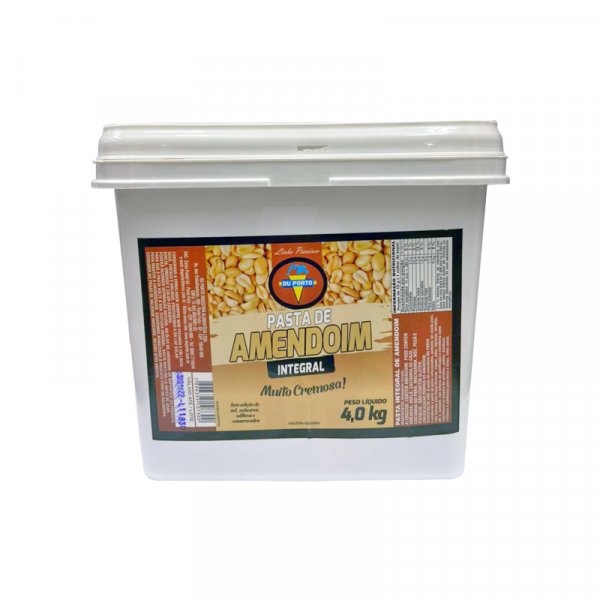 Pasta De Amendoim Integral 4Kg - Du Porto