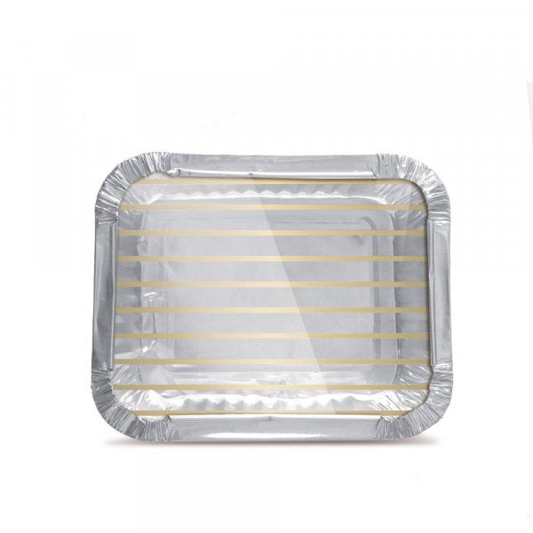 Marmitinha Listras Ouro C/ Visor  Acetato 12 Uni. M - Cromus