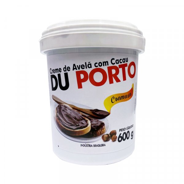 Creme De Avelã Com Cacau 600g - Du Porto