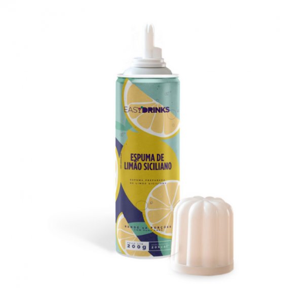 Espuma De Limão Siciliano - Easy Drinks