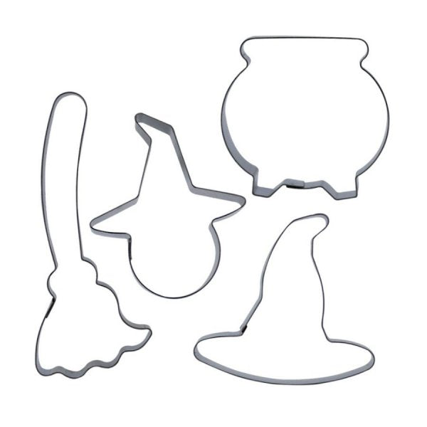 Cortador Kit Halloween 142 3 P - 4 Pçs - R.R. Oliveira