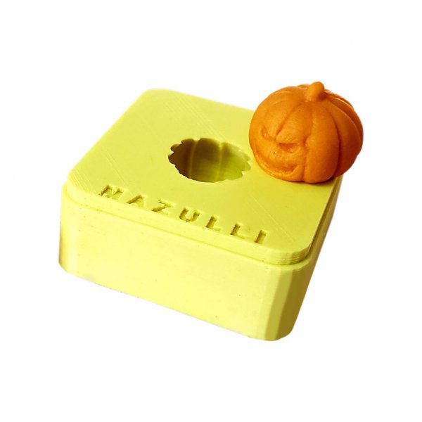 Molde Silicone Abóbora Mini 3D Cod. 2307 - Mazulli