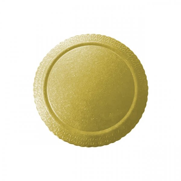Base Cake Board Para Bolo Dourado Ouro 24 Cm - Ultrafest