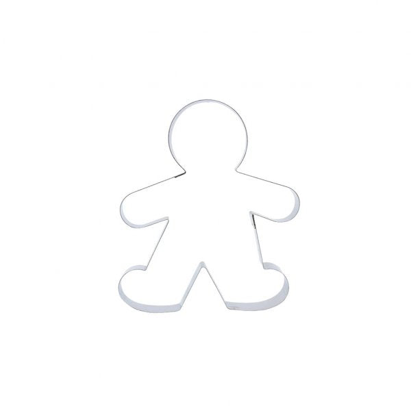 Cortador Inox Biscoito Gingerbread Natal 1M 081 - R.R. Oliveira