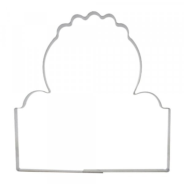Cortador Inox Placa Gingerbread Natal 1G 443 - R.R. Oliveira