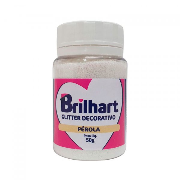 Glitter Pérola P/ Superfície 50G - Brilhart