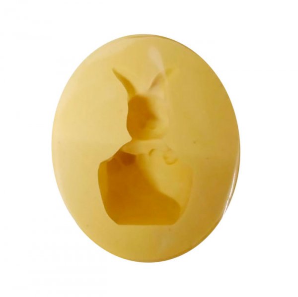 Molde De Silicone 36 - Páscoa - Coelho Saindo Do Ovo - Mazulli