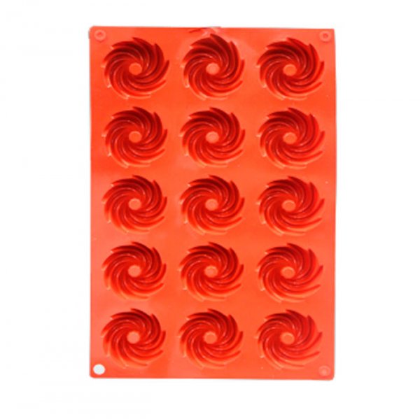 Molde Para Chocolate Mini Bolo - 15 Cavidades -  Le Chef