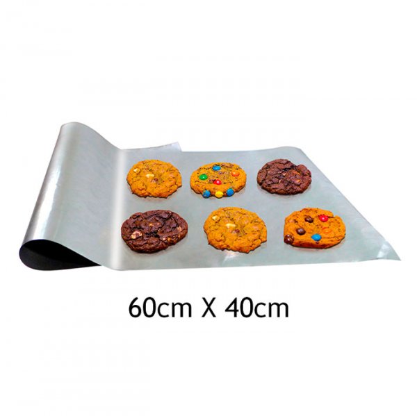 Folha Antiaderente Teflon 60X40Cm 1 Unid - Mago