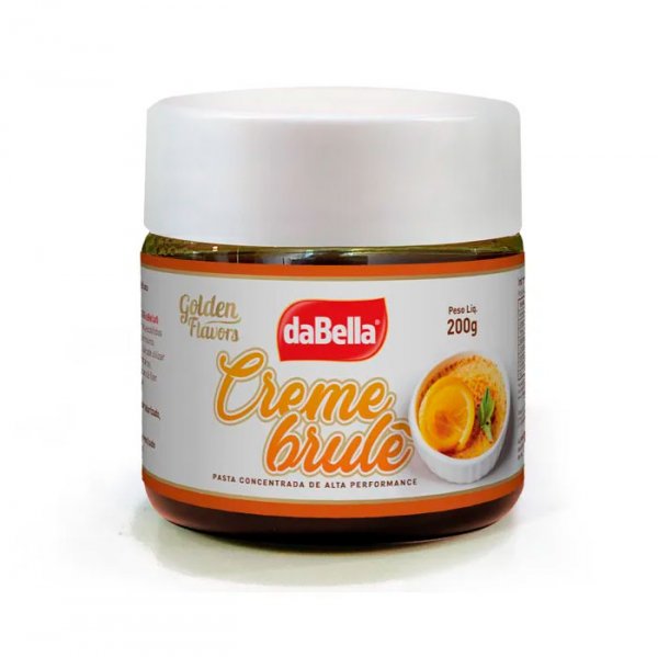 Pasta Saborizante Creme Brulée 200G - Dabella