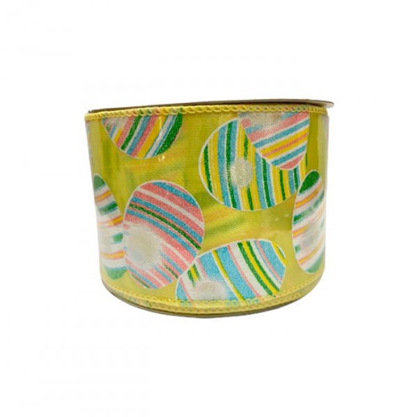 Fita Páscoa Ovo Listrado Ccs002-063 Cor 001 10M - Fitas Progresso