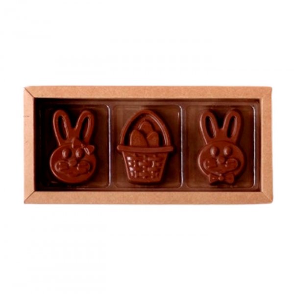 Caixa Trio Kraft Código 7281 (5 Unidades)  - Crytal