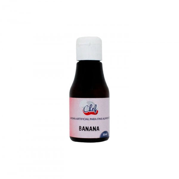 Essência Aroma Artificial Banana 30Ml  - Iceberg Chef