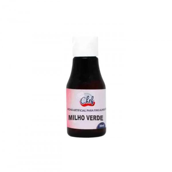 Essência Aroma Artificial Milho Verde 30Ml  - Iceberg Chef