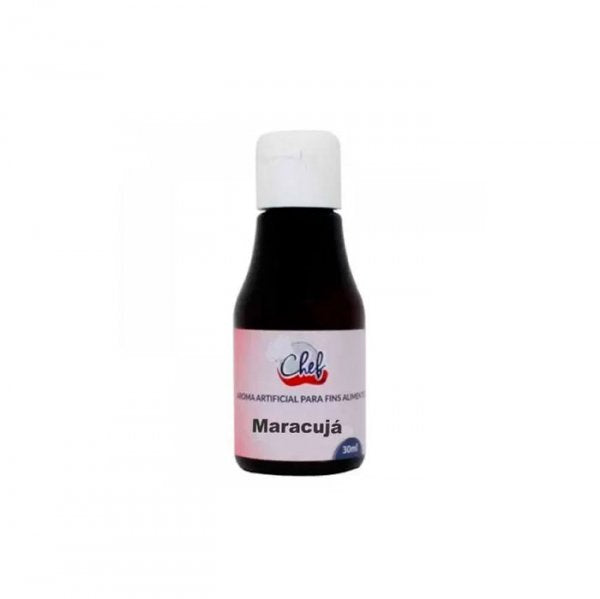 Essência Aroma Artificial Maracujá 30Ml  - Iceberg Chef
