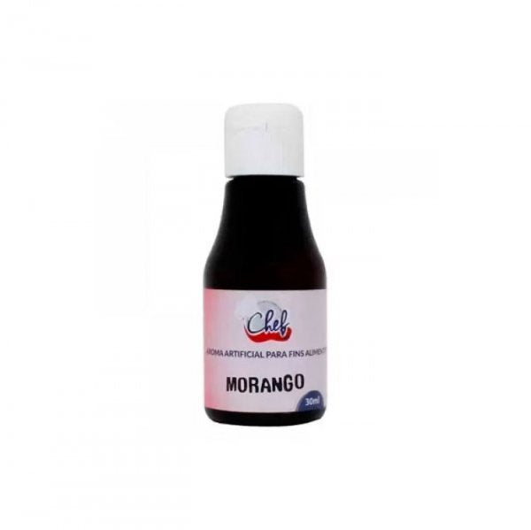 Essência Aroma Artificial Morango 30Ml  - Iceberg Chef