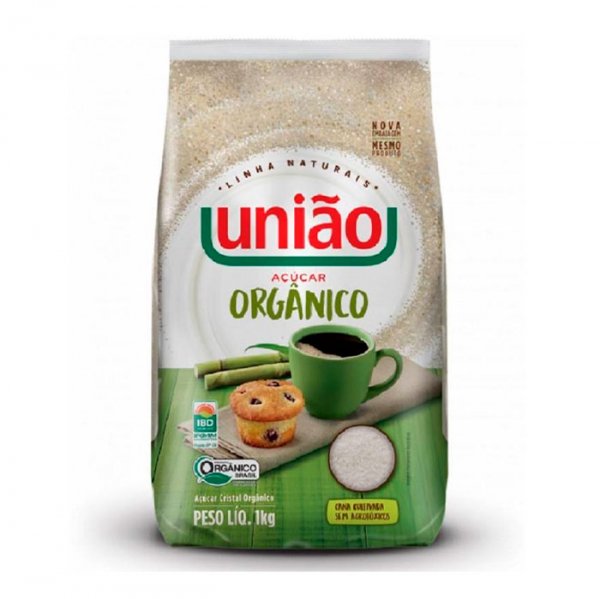 Açúcar Orgânicos Linha Naturais 1Kg - União