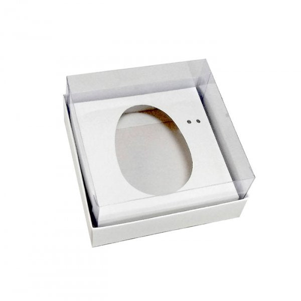 Caixa Gourmet Ovo Branco 500G  10 Unidades - Crystal Forming