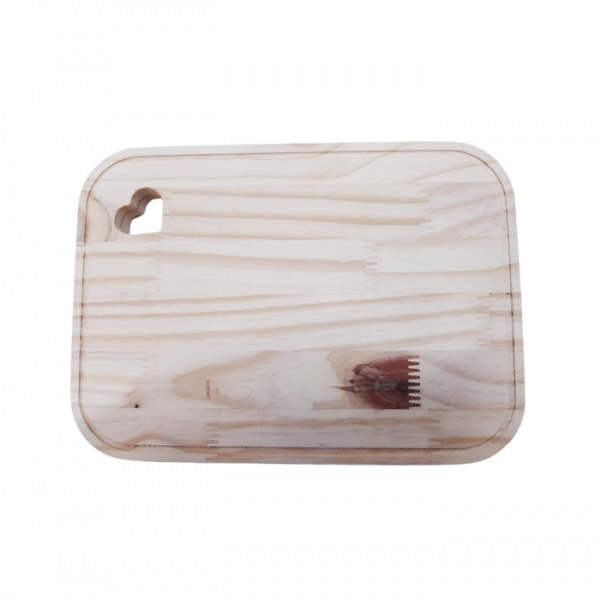 Tábua Retangular Coração Tbf001 24,5X17Cm  - Produfest