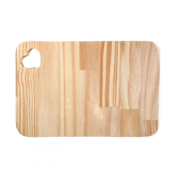 Tábua Retangular Coração Tbf001 28,5X20Cm - Produfest