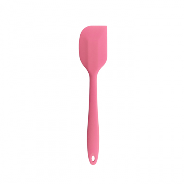 Espátula De Silicone Duplo Reta Rosa  - Oikos