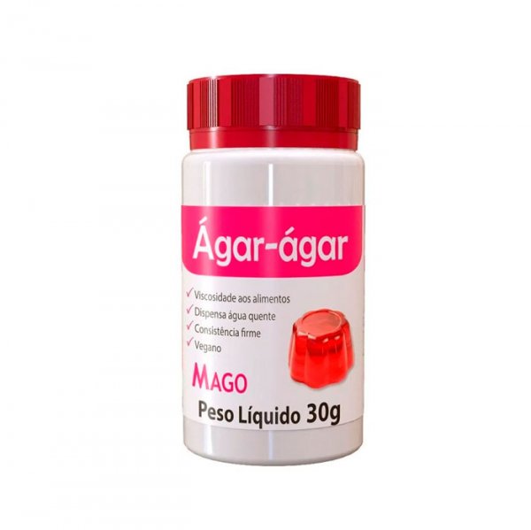 Ágar-Ágar - 30g - Mago