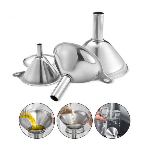 Conjunto De Funil Bakery Uc100 3 Unidades - Hercules