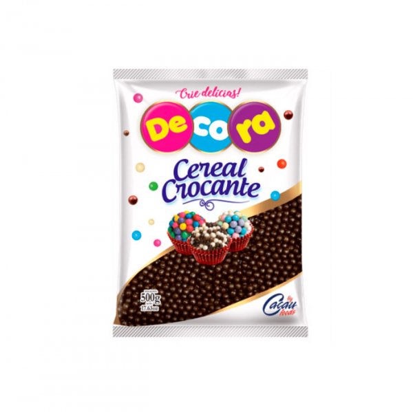 Mini Cereal Crocante Chocolate 500G - Decora Festa