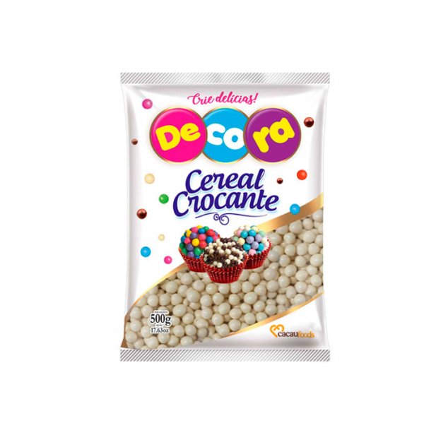 Big Cereal Crocante Branco 500G - Decora Festa