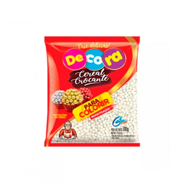 Mini Cereal Crocante Para Colorir 500G - Decora Festa