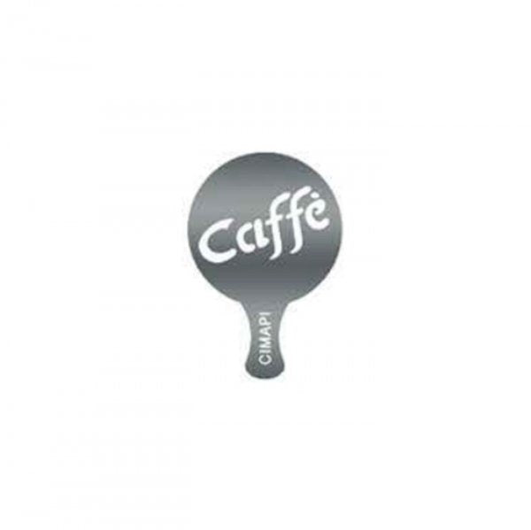 Estêncil Café Em Aço Inox 304 Pequeno 100Mm - Cimapi
