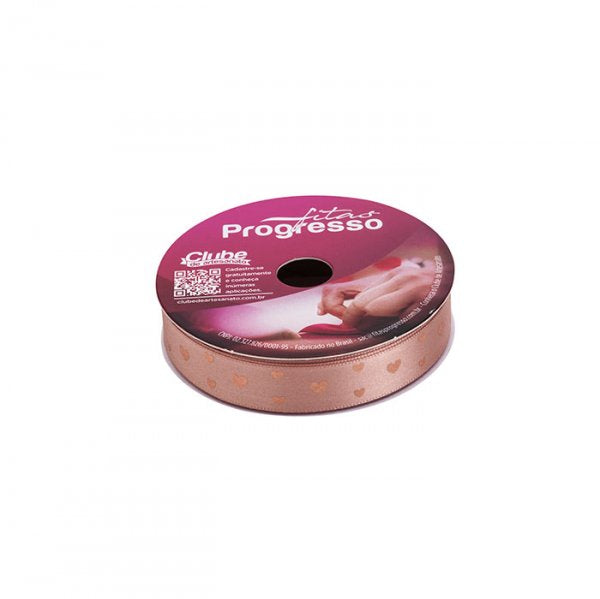 Fita Corações (Ecf003H) Cor 0426 10Mx15Mm - Fitas Progresso